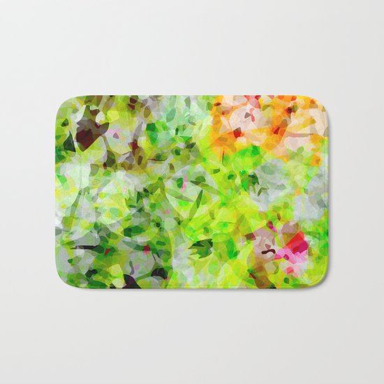 spring colors Bath Mat