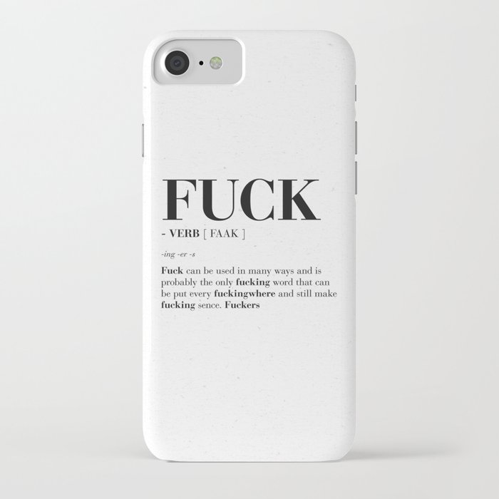 fuck iphone case