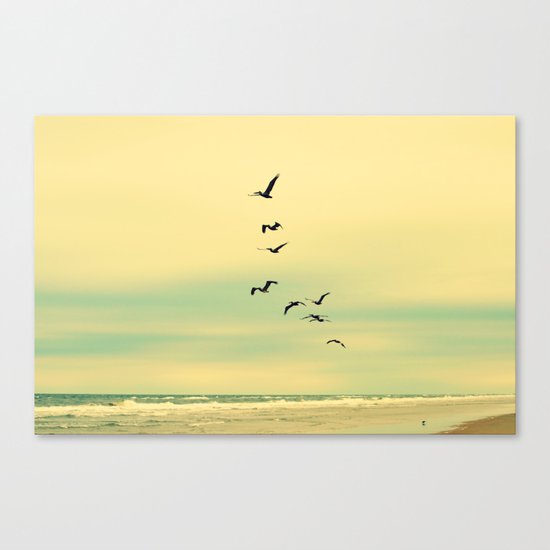 Across the Endless Sea Canvas Print