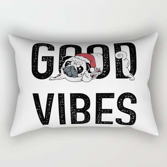 GOOD VIBES Rectangular Pillow