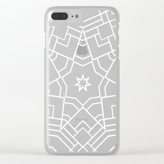 Map Star Clear iPhone Case