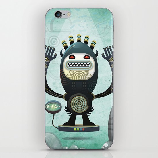 Alien Guard iPhone & iPod Skin
