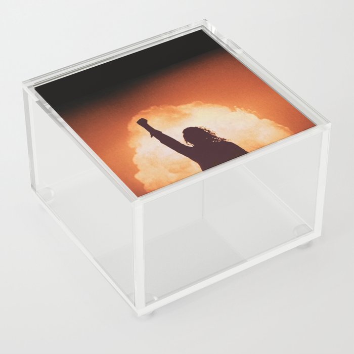 Rebel till the end Acrylic Box