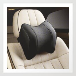 Car Seat Headrest Literally Art Print