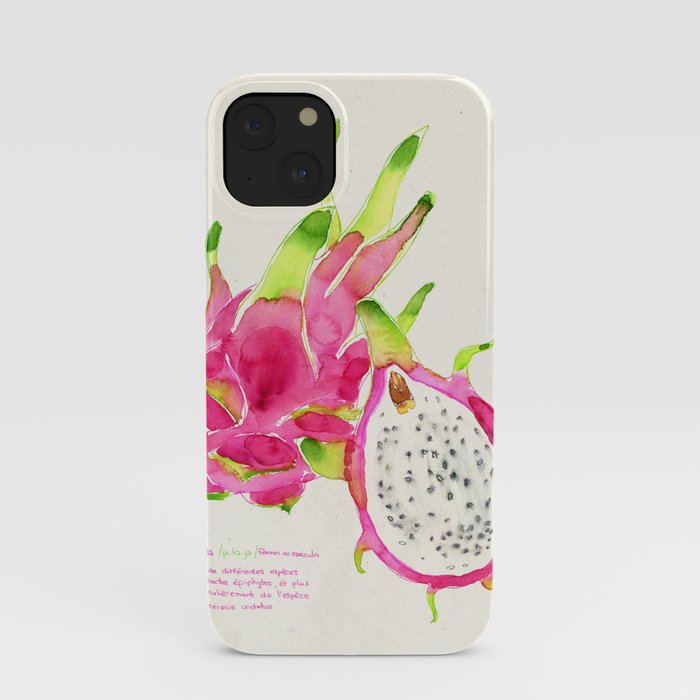 iPhone XS Max Silicone Case - Dragon Fruit