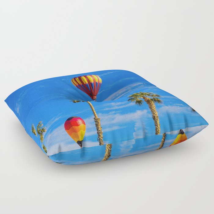 6822 Hot Air Balloon Festival - Southern Nevada Floor Pillow
