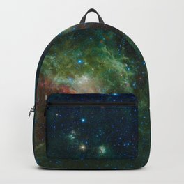 Hubble Space Photograph - Heart and Soul Nebulae Backpack