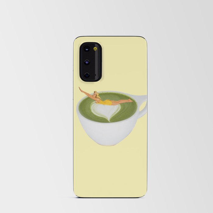 matcha muse yellow Android Card Case