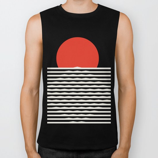 Sunset Biker Tank