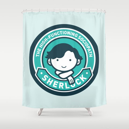 Sherlock Shower Curtain