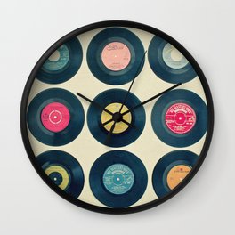 Vinyl Collection Wall Clock