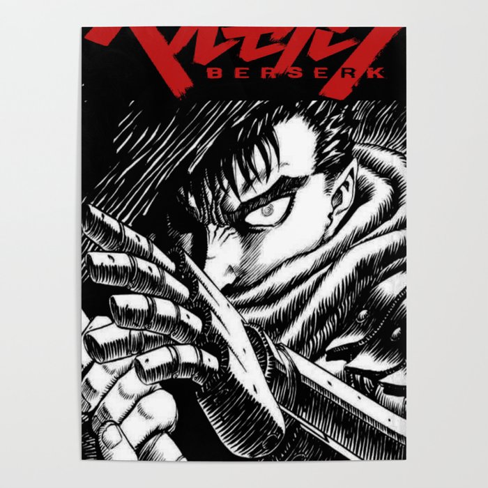 Berserk Manga Canvas Prints for Sale