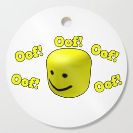 Oof Cutting Boards Society6 - roblox oof groups coaster by chocotereliye