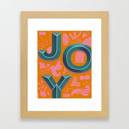 Joy Framed Art Print