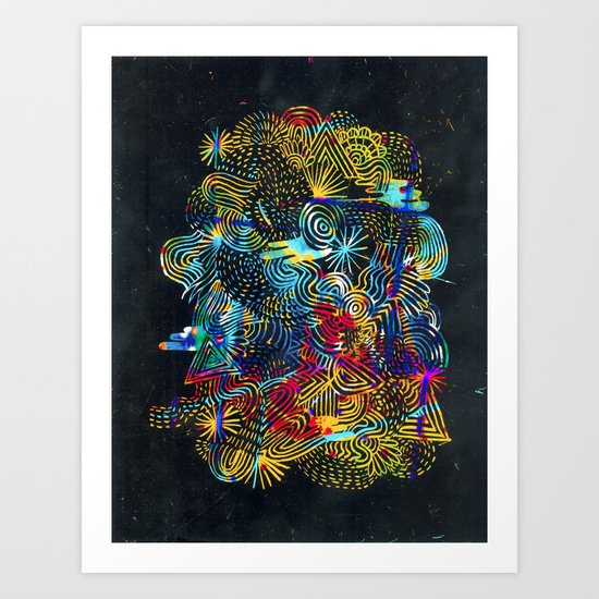 Summer's end Art Print