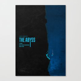 The Abyss (1989) - minimal poster Canvas Print