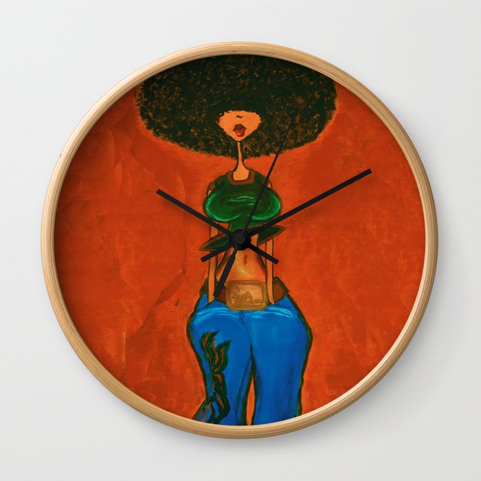 AfroCentric Wall Clock