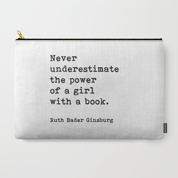 Never Underestimate The Power Of A Girl With A Book - Personalized Poc –  Macorner