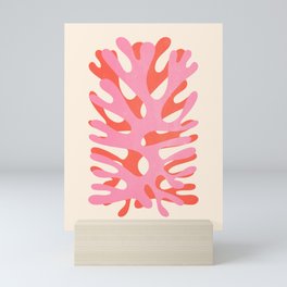Sea Leaf: Matisse Collage Peach Edition Mini Art Print