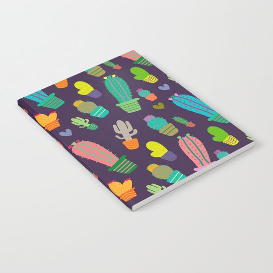 Cactus pattern Notebook