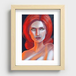 Redhead Recessed Framed Print