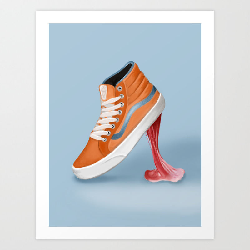 Vans Funny Moments Art Print By Henrinobrega Society6,Manga Dress