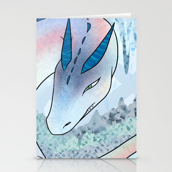 Crystal Cave Dragon Stationery Cards