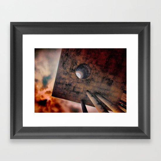 Hells' portal Framed Art Print