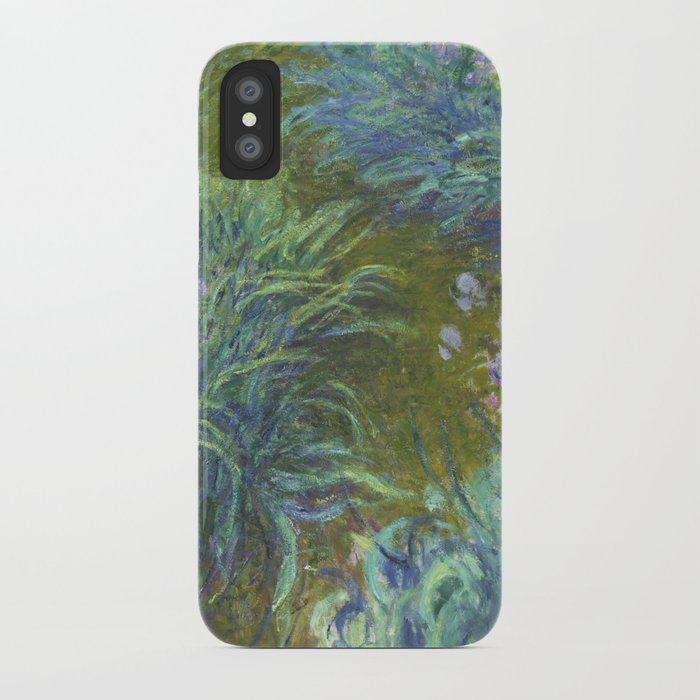 Irises By Claude Monet Iphone Case Palazzoartgallery Society6