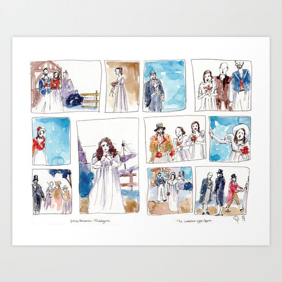 Lakeshore Light Opera Ruddigore 2 Art Print
