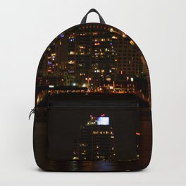 San Diego Skyline Night Backpack