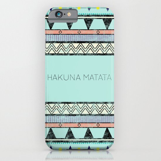 Hakuna Matata iPhone & iPod Case