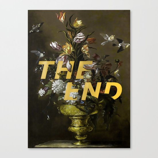 The End Canvas Print