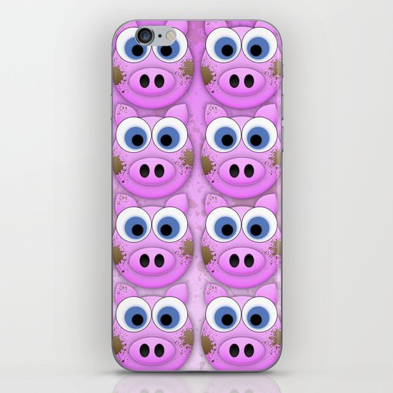 Dirty Little Piggies iPhone & iPod Skin