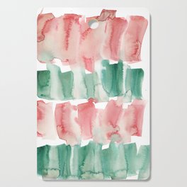 38 Abstract Painting Watercolor 220324 Valourine Original  Cutting Board