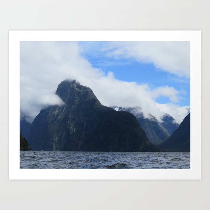 Milford Sound, New Zealand Art Print