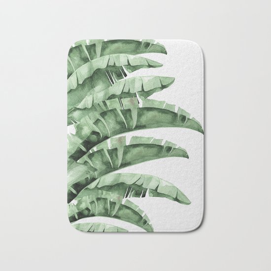 Banana Green Bath Mat