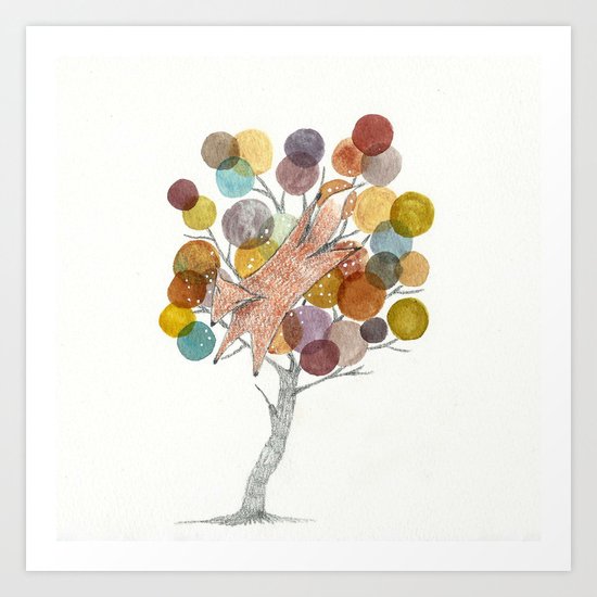 Renarbre Art Print