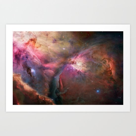 Space Nebula Art Print
