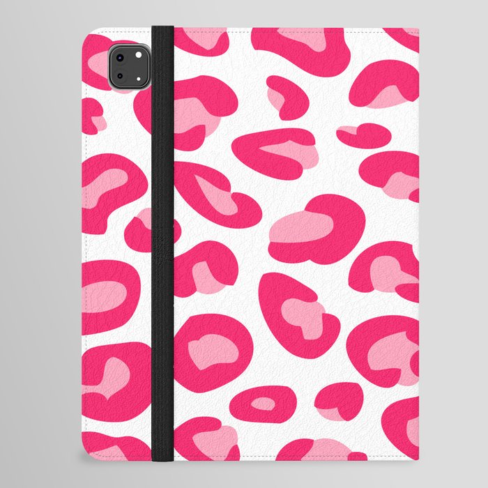 Pink Leopard Print iPad Folio Case