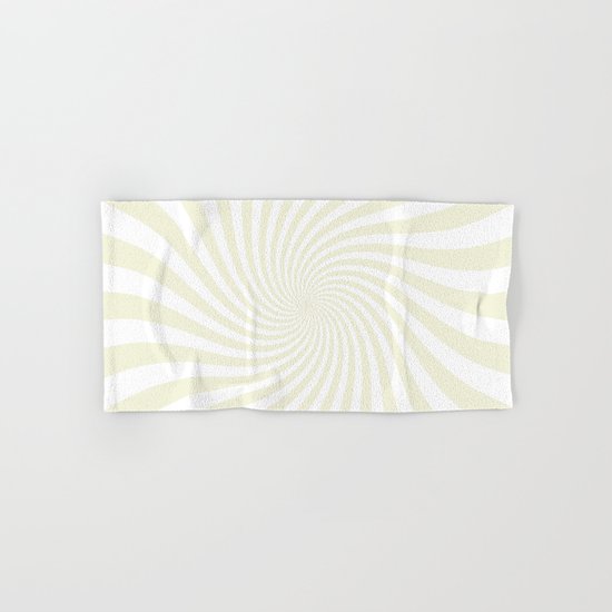 Swirl (Beige/White) Hand & Bath Towel