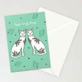 Feline Fine Stationery Cards