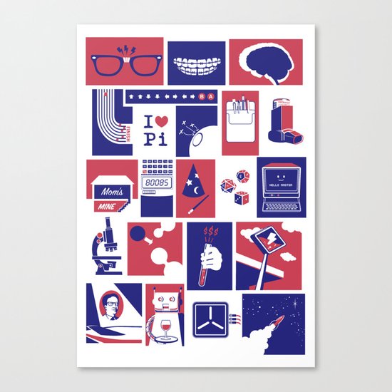 Geekology Canvas Print