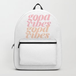 good vibes Backpack
