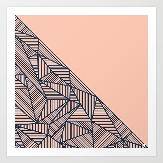 B Rays Geo 2 Art Print
