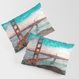 Golden Gate Pillow Sham