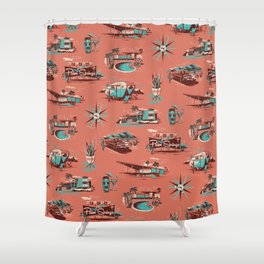WELCOME TO PALM SPRINGS Shower Curtain