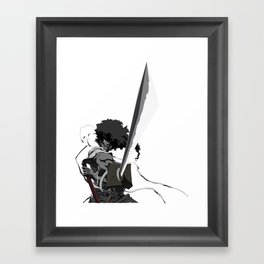 Afro samurai Framed Art Print