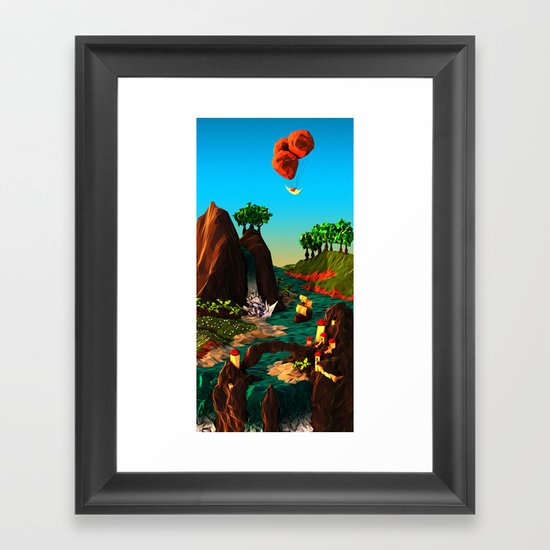 Cove Framed Art Print