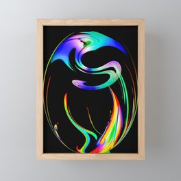 Abstract Perfection 13 Fire Framed Mini Art Print